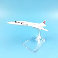 1:400 Scale 16cm Concorde British Airways Model Airliner Alloy Diecast Aviation Plane Model Toys Col