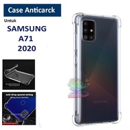 Case Samsung A71 2020 Ultrathin Anti Crack Luxury Softcase Anti Jamur Air Case 0.3mm / Silicone Sams