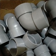 Elbows 45 and 90 degrees Wavin 21/2"