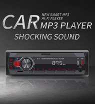 เครื่องเล่น MP3บลูทูธติดรถการ์ดแฟลชไดรฟ์ USB แบบมัลติฟังก์ชั่นเพลงไม่สูญเสียข้อมูลความละเอียดสูงคอนโซลกลางรถยนต์วิทยุเอฟเอ็ม
