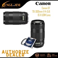 Canon EF 70-300mm f/4-5.6 IS II USM Lens  (Canon Malaysia 1 Year Warranty)