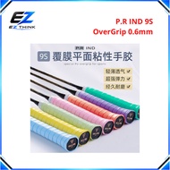 PRIND 9S Badminton Grip 𝗔𝗻𝘁𝗶 𝗦𝗹𝗶𝗽 Overgrip Pelapik Raket Badminton Serap Peluh Tahan Lama EZ