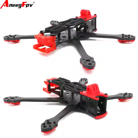 5" 240mm Carbon Fiber FPV Frame Kit with 5.5mm Arm for APEXDC HD FPV Freestyle RC Racing Drone - New