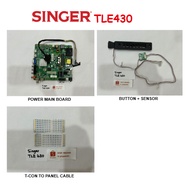 SINGER LED TV TLE430 Power Main Board All-in-One AIO Board MSD6308-T8C2 Button Sensor Cable