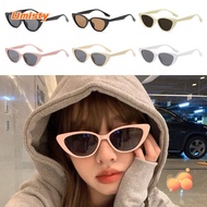 UMISTY Cat Eye Shape Sunglasses, UV400 Colorful Sun Protection Sun Glasses, Fashion Small Frame 90s 