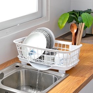 [LOCAL SELLER] Dish Rack, Kitchen Dish Drainer Drying Rack with Side Drainer Dish Drying Rack Dish Drying Rack Drainer