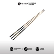 Stick Billiard Sambung 2 Cue Pool Elpo Stik Billiard Kayu ASH 10 mm