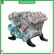 huanhuang Realistic Engine Model V8 Car Engine Model Resin 8-cylinder Realistic Auto Engine Decorati