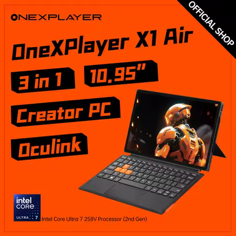 OneXPlayer X1 air Dual Speakes (80/1W Each) Harman 10.95 inch Windows 11 Weight 252x163.5x13.5mm, ta