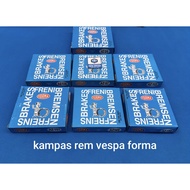 Vespa forma brake pads