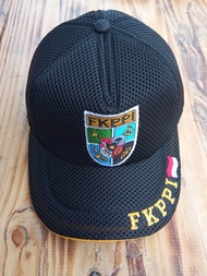 Topi fkppi jaring double mesh atribut kelengkapan seragam logo fkppi