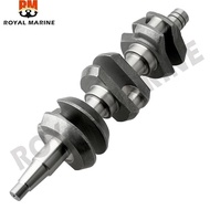 688-11411 Outboard Crankshaft Assy For Yamaha Outboard 2T 75HP 85HP 90HP Enduro 688-11411-01 3 Cylin
