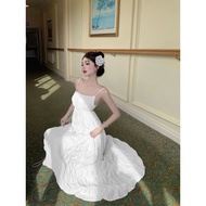 Amanda Dress White Backless Dress