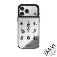 CASETiFY | BLVCK Floral Logo Case [BLVCK] For iPhone Samsung Authentic