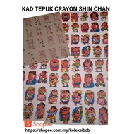 Kad Tepuk Crayon Shin Chan Ready Stock