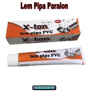 Lem Pipa Paralon Lem X-Ton Lem PVC 40 Gram Kuat Melekat Anti Bocor Lem Xton Pralon Satuan