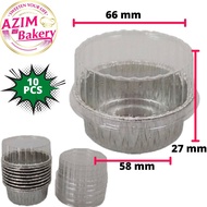 Round Aluminium Tray 3319-P | Aluminium Container | Aluminium Foil | Bekas Aluminium Foil Bulat (10p