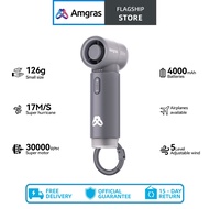 Amgras MetaHeld Fan Elite Ultra-High Speed Turbine Handheld Small Fan Mini Ultra-Light Portable Fan 