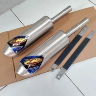 Fmf exhaust for motorcycle 2stroke trail, ts125, klx125, dt100