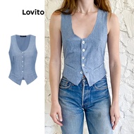 Elegant Striped Pattern Tank Top for Women L77ED227