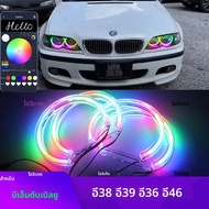 APP แบบไดนามิก Angel Eyes แหวน DRL เลี้ยวไฟสัญญาณสําหรับ BMW 3 5 7 Series E36 E46 E39 E38 728i 740d