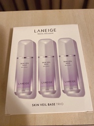 【免運費】 ✨全新套盒~ 韓國正品 LANEIGE 蘭芝 SKIN VEIL BASE 紫隔離霜 30ml (3瓶/盒) 有效期限:2024.06.30