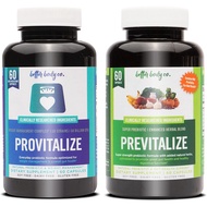 Original Slim Gut Bundle Provitalize &amp; Previtalize Bundle - Natural Menopause Probiotic and Prebiotic