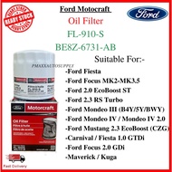 BE8Z-6731-AB/FL-910S FORD M3 M5 FOCUS MONDEO KUGA S-MAX C-MAX FIESTA TRANSIT Ecosport Oil Filter