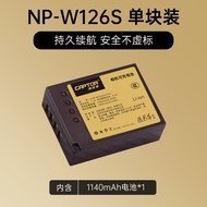 Batteri Original Fujifilm NP-W126S สำหรับกล้องดิจิตอล X100V XA7 XT200 XA5 XT3 ความจุแบตเตอรี่ 1260mA