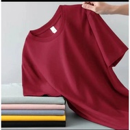 Unisex plain t-shirt polyester baju kosong baju casual t-shirt