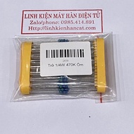 100 Resistors 1/4W Ohm