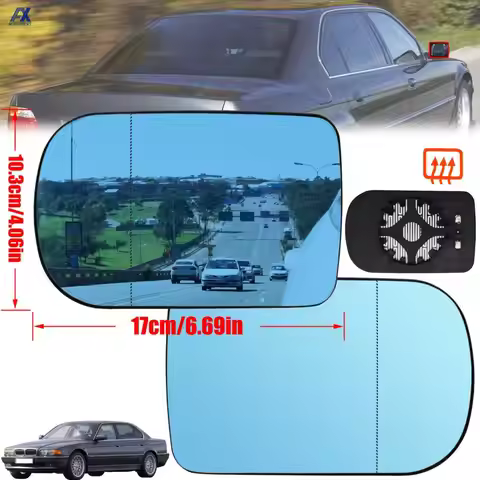 For BMW 5 Series E39 2000 - 2003 Facelift 7 E38 1995 - 2001 Driver Passenger Door Side Wing Mirror G