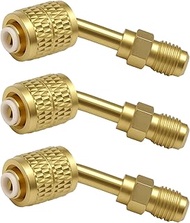 EEEKit 3 Pcs A2L R-32 R-454B Adapter for R-32/R-454B A2L Refrigerant LH Tanks and RH Service Hose, B