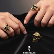 Brass skull ring