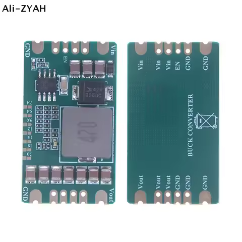 【Ay】5A DC-DC 5-60V TO 5V-20V Buck Converter Power Supply Module 3mV 36V 48V Output 7.4V 8.4V 9V 15V 