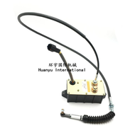 เครื่องเจาะ XCMG ชิ้นส่วน XE135มอเตอร์คันเร่ง XE150มอเตอร์เติมน้ำมัน XE200DA XE230C มอเตอร์ปีกผีเสื้