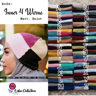 AM AM AM AM | Bandana | 4-color knitted inner