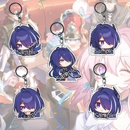 GANTUNGAN Honkai Star Rail Acheron all Keychain - HSR - Anime Keychain - Key Chain Keychain - Souven