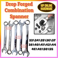 DROP FORGED COMBINATION SPANNER Ring Alloy Steel Tool Double End Size Heavy Duty [ 33MM to 55MM ]