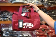 Converse Collection คอนเวิร์ส กระเป๋า กระเป๋ากีฬา Bag Sport Logo Mini 126000398 BK / GRY / G / NVY / R (690)