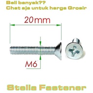 17 pcs JF Bolts M6x20 JF Bolts 20mm Wholesale Bolts