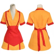 Halloween & Performance Cosplay Costumes - Inspired by 2 Broke Girls Anime
