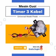 TIMER 3 KABEL MESIN CUCI UMUM / TIMER WASH 3 KABEL SHARP POLYTRON UNIVERSAL / TIMER 3 KABEL KOTAK