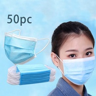 【COD】50PCS ป้องกันฝุ่นป้องกันแบคทีเรียป้องกันสามชั้น หน้ากากเท่ๆ