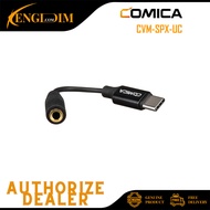 Comica Audio CVM-SPX-UC 3.5mm TRRS Female to USB Type-C Audio-Interface Cable for Android (3.4")
