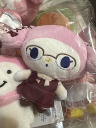My Melody 戴眼鏡 娃娃 景品