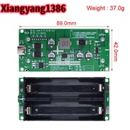 Type-C 15W 3A 18650 Lithium Battery Charger Module DC-DC Step Up Booster Fast Charge UPS Power Suppl
