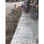 BỘI GÀ VUÔNG LỒNG GÀ GHÉP 80x80x80cm NẶNG 6kg KO KHAY TÔN