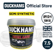 Duckhams Diesel Gard 10W-30 CI-4 (7.5 Liters) - Semi Synthetic Diesel Engine Oil 10W30 7.5L FOR 4X4
