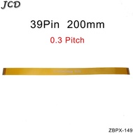 【Online】 Jcd 0.3 Mm Pitch 13 21 23 25 27 21 33 39 45 51 Pin Ffc Fpc Flexible Flat Cable Forward Dire
